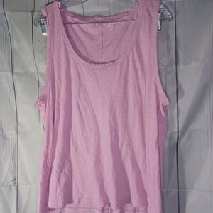 J.Crew 100% cotton pink tank top